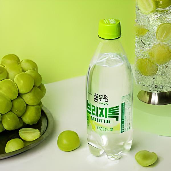 탄산수   샤인머스켓