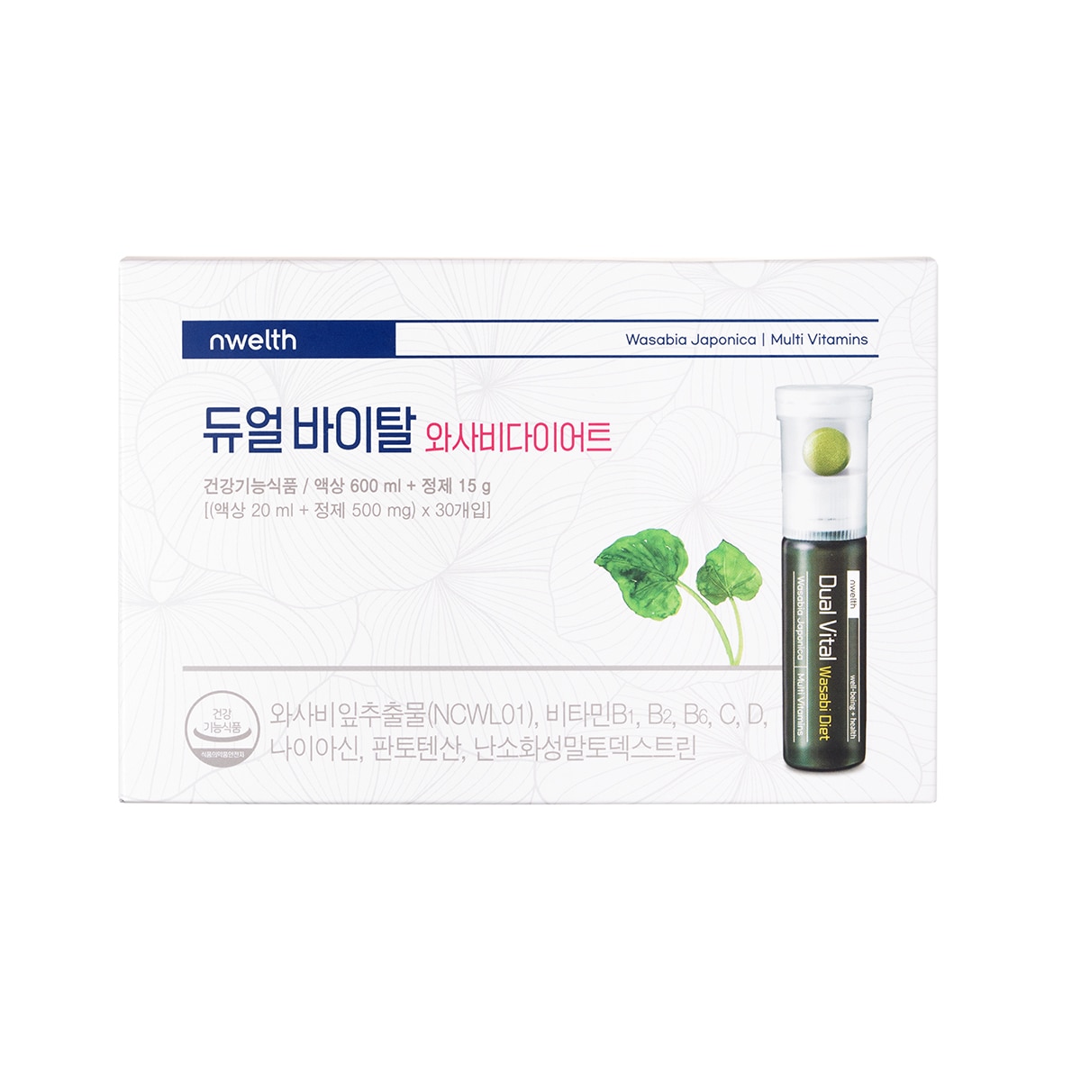 듀얼 바이탈 와사비 다이어트 30 개입
