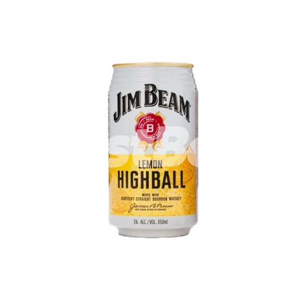 JIM BEAM 하이볼레몬 350ML X 6캔