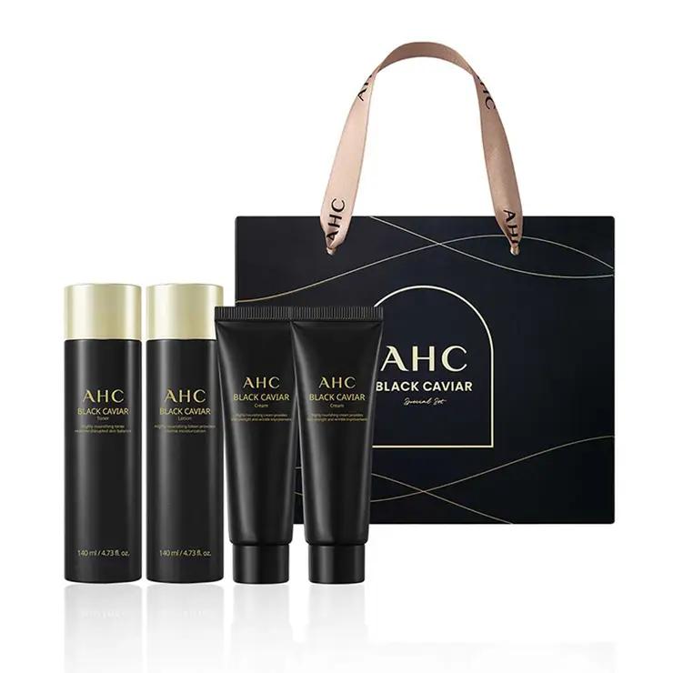 AHC 블랙 캐비어 스킨케어 세트