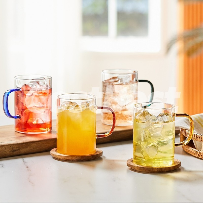 KING CRYSTAL 컬러핸들 머그 6P