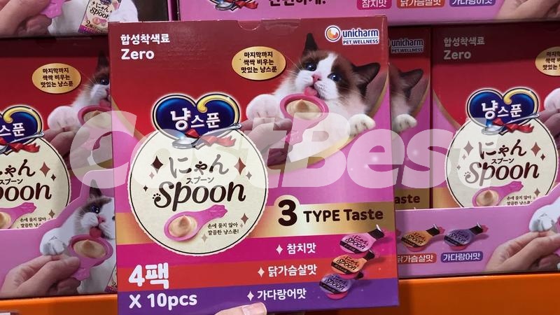 유니참 긴노스푼 냥스푼 10PCS X 4팩