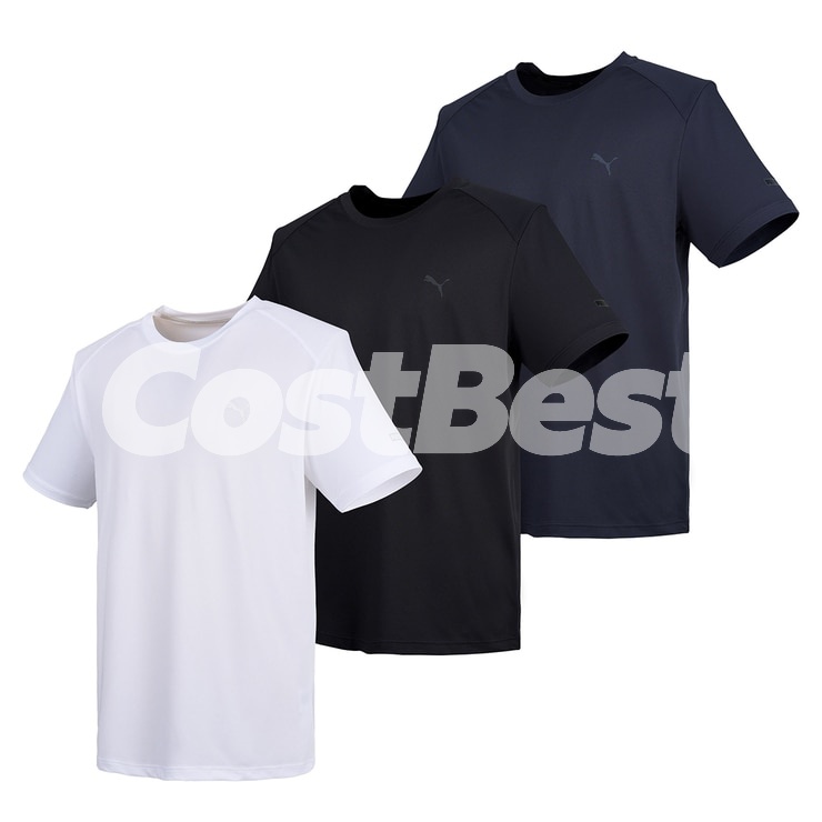 푸마 남성 쿨 크루티 3매