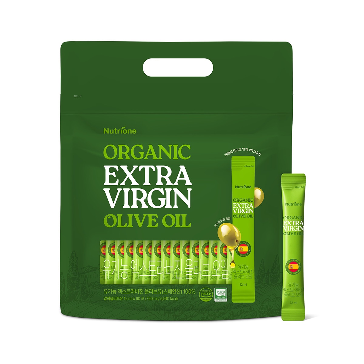 뉴트리원유기농엑스트라버진올리브유 12ml x 60