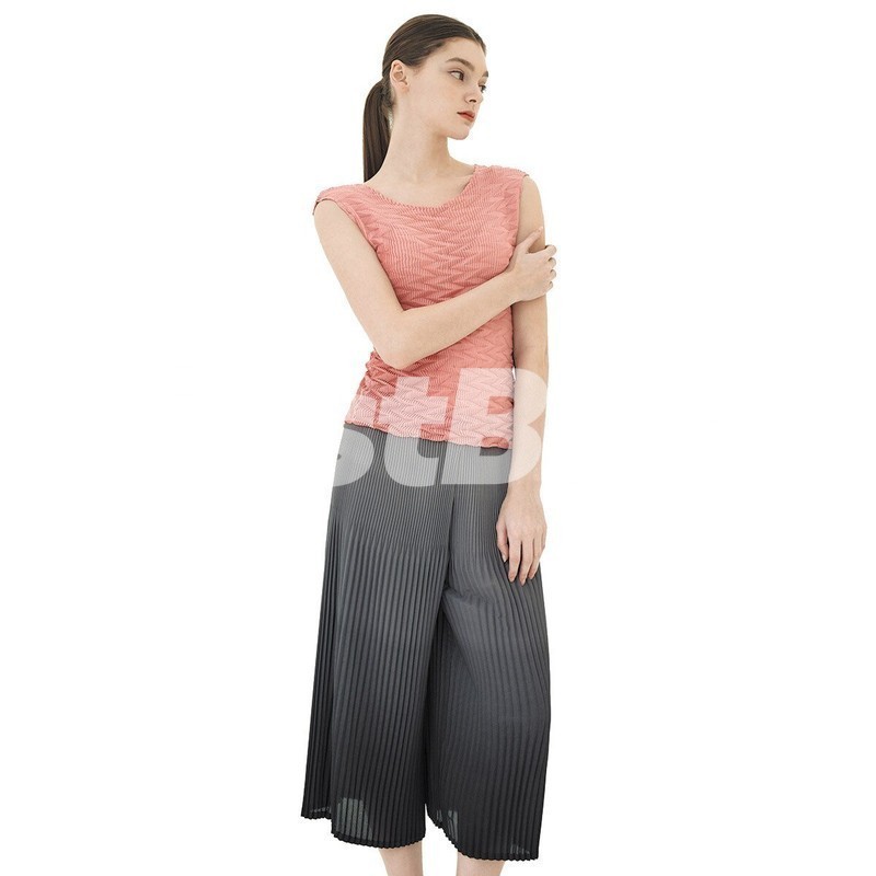 YOICHEU 여성 플리츠 바지 S/M/M/L ASIAN SIZE