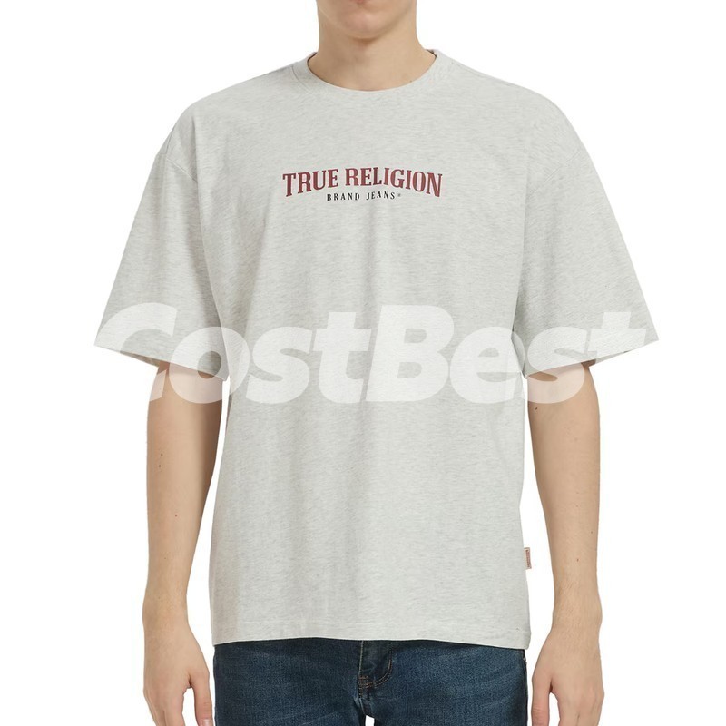 TRUE RELIGION 남성 반소매 크루 S-XL ASIAN SIZE 