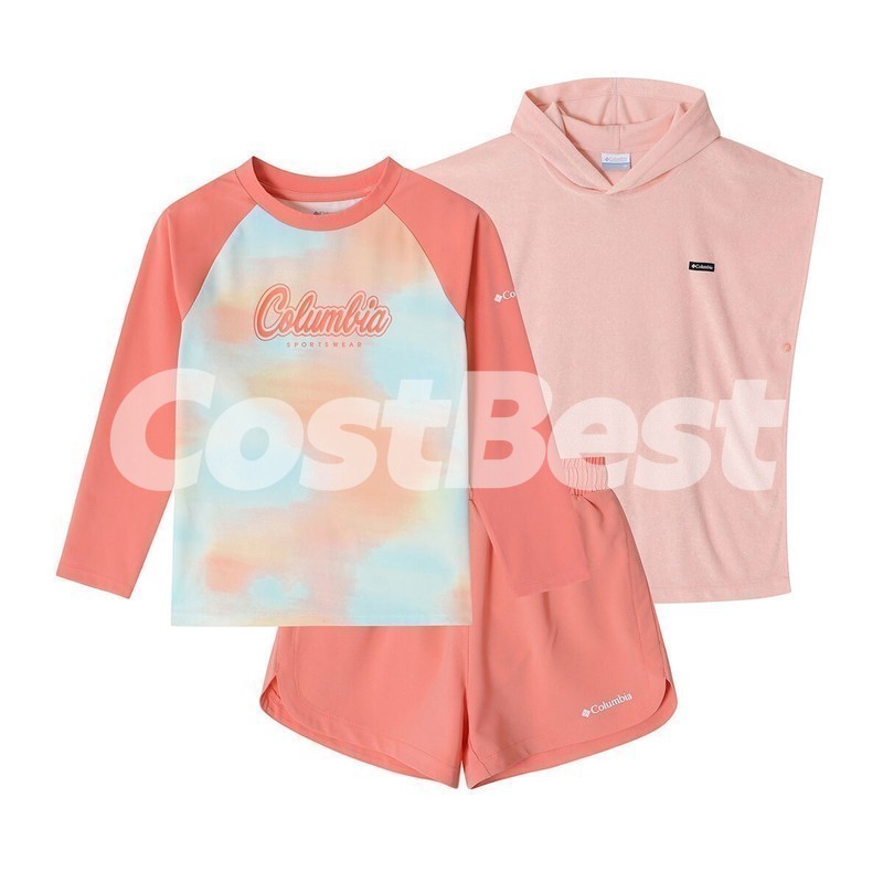 COLUMBIA 키즈 래쉬가드세트 120,130,140,150,160