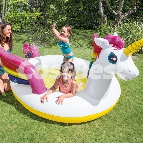 INTEX 유니콘 캐슬 풀장 1.96 X 1.78 X 1.27M