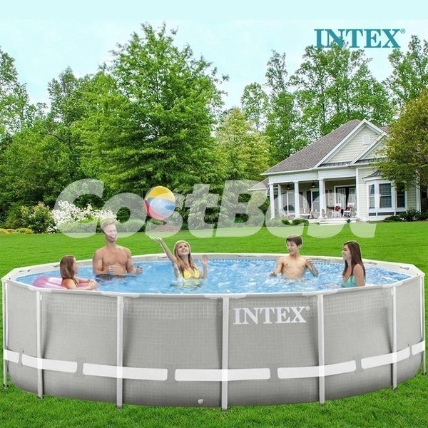 INTEX 원형 풀장 1.68 X1.68 X 0.53M