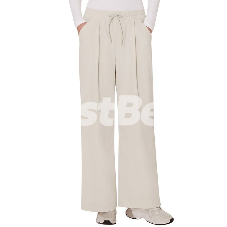 슬로기 여성 스트레치 와이드 팬츠