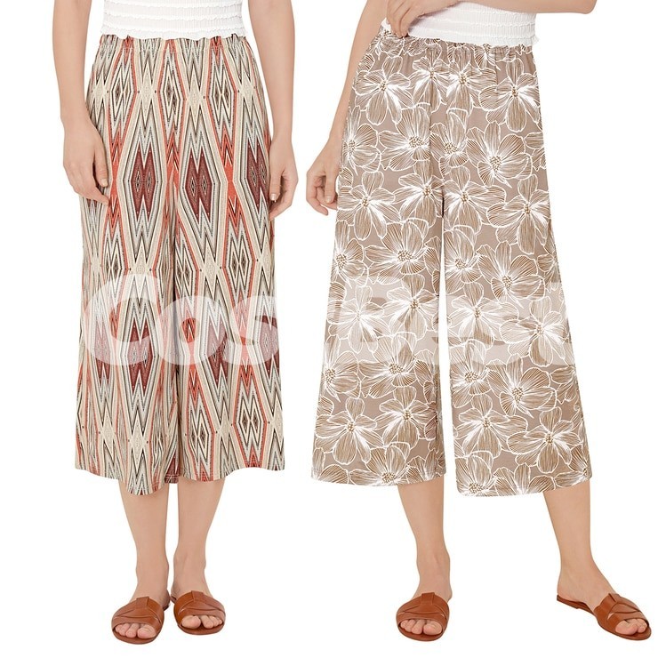 트라이엄프 여성 저지 라운지 바지 2PK