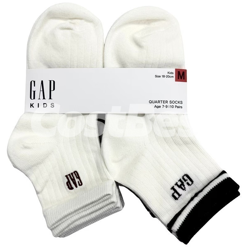 GAP 성인 양말 10PR FREE SIZE 