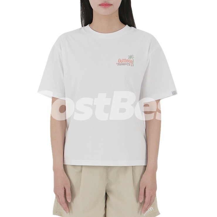 아웃도어 프로덕츠 여성 반소매 티셔츠