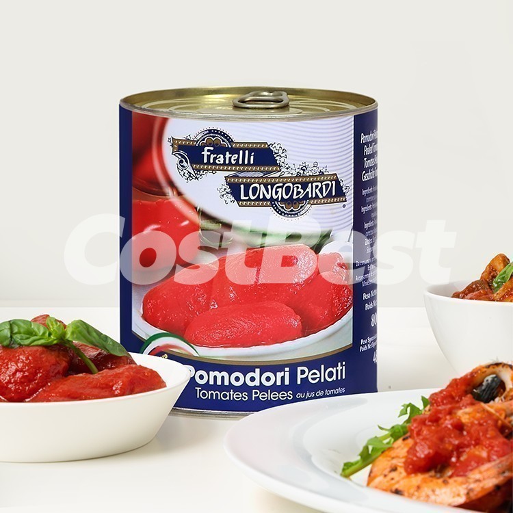 FRATELLI LONGOBARDI 토마토홀 800G X 4