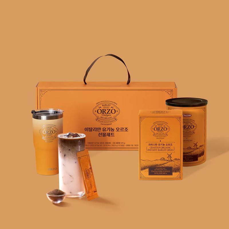 오르조 유기농 보리차세트(텀블러포함)