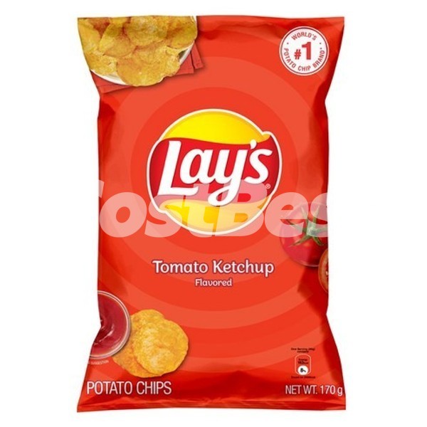 LAYS 토마토 케찹맛 500G