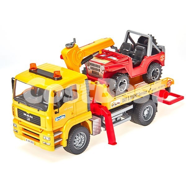 BRUDER 브루더 맨 트럭과 짚차