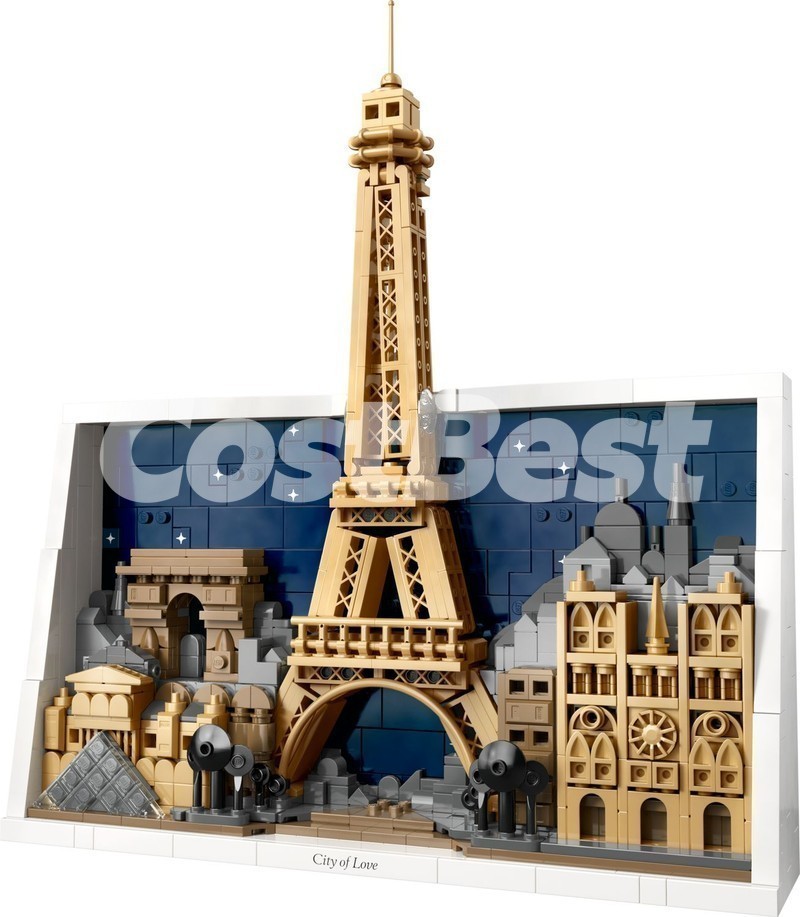 LEGO ARCHITECTURE 파리-사랑의 도시 #21064