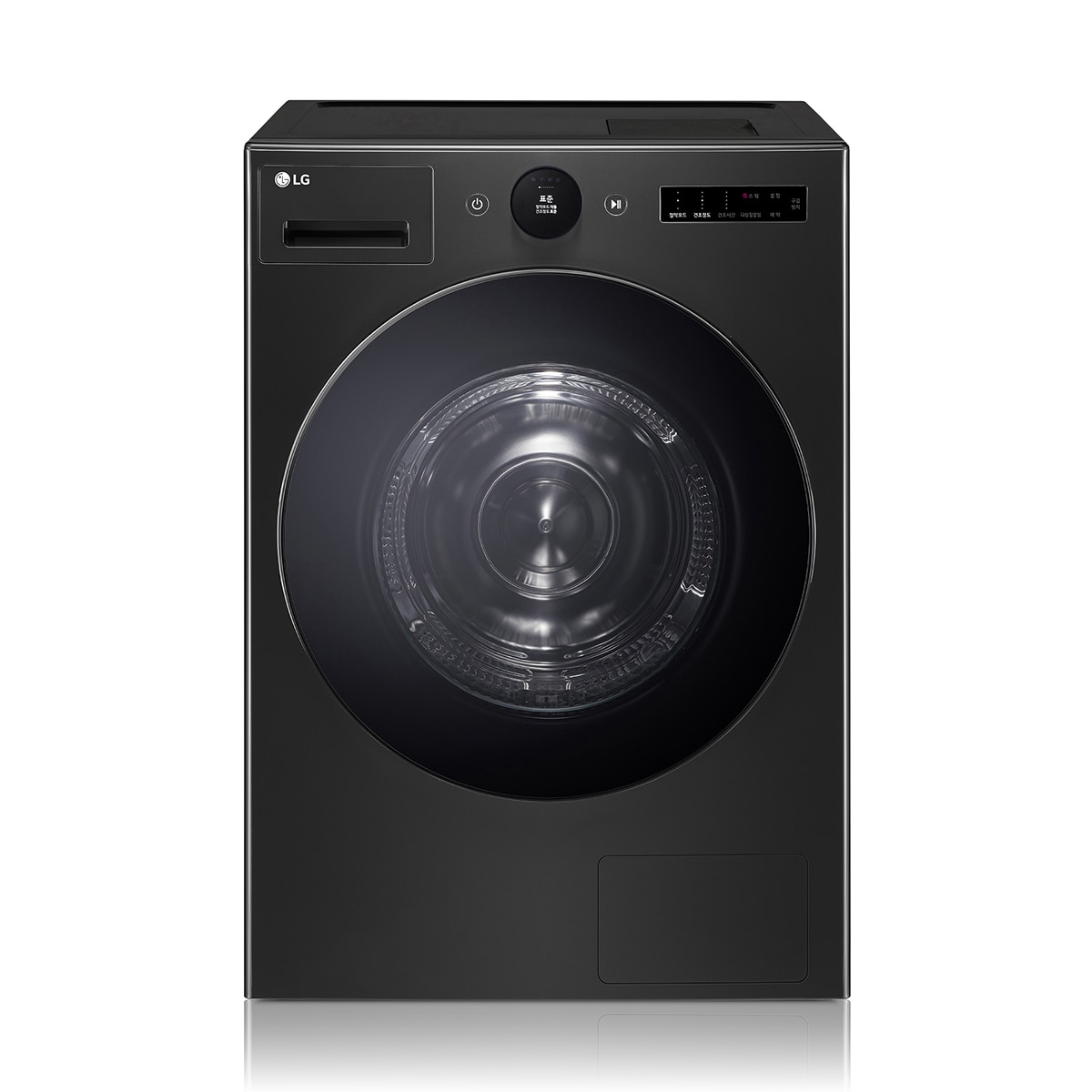 엘지 오브제 건조기 25kg - 블랙 스테인리스