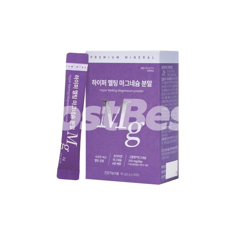 안국건강 하이퍼펠팅 마그네슘 3G X 100포