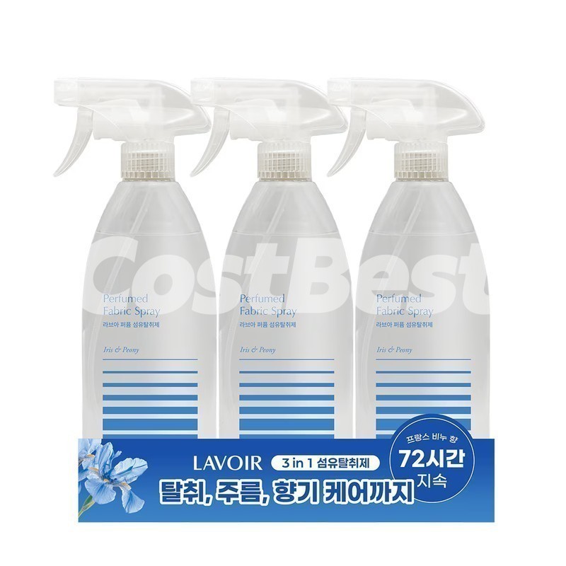 라브이 섬유탈취제 아이리스&피오니 500ML X 3