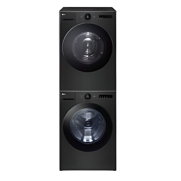 LG 오브제 세탁기 / 건조기 세트 25KG / 25KG 블랙