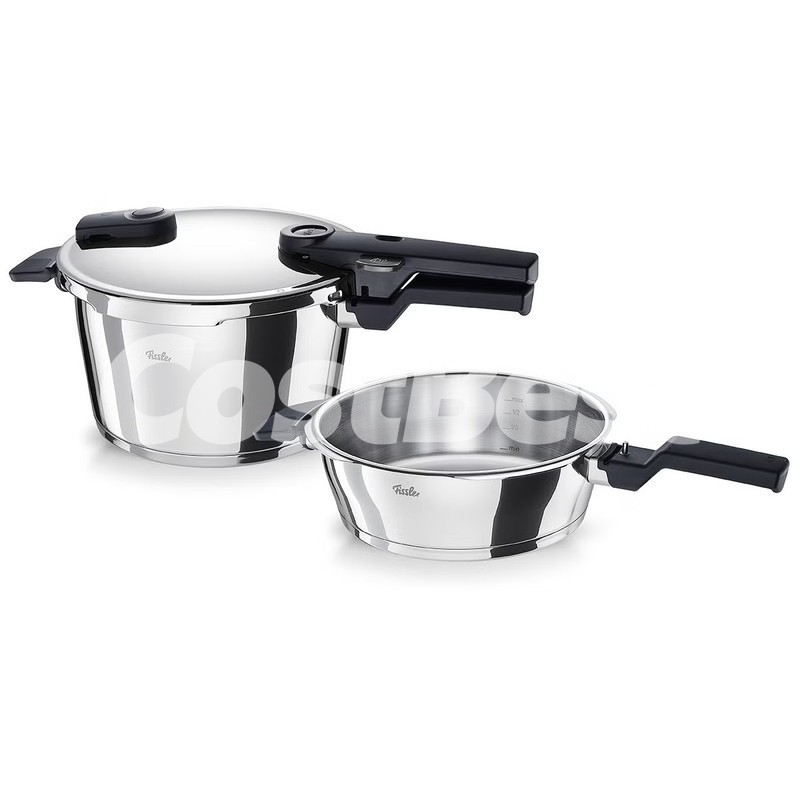 FISSLER 휘슬러 콤비 압력솥 (2.5+4.5L), 독일산
