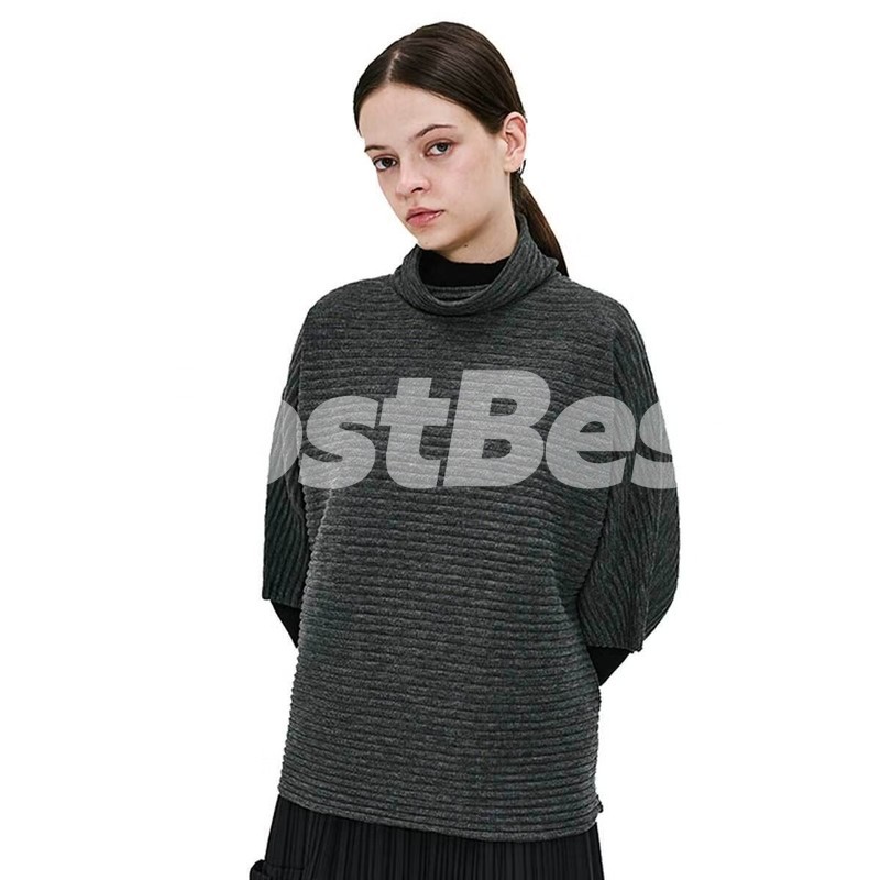 YOICHEU 여성 모크넥 티 S/M, M/L ASIAN SIZE