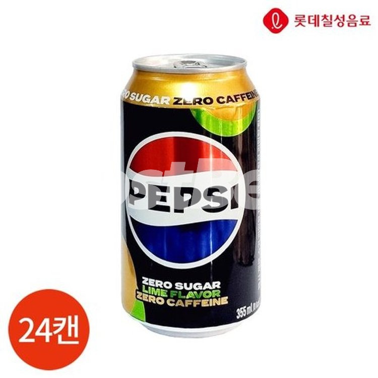 펩시제로슈가 제로카페인 355ML X 24캔