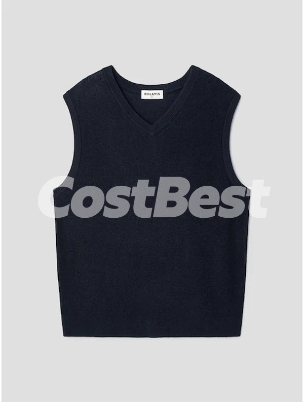 COUNTESS MARA 남성 니트 베스트 S,M,L,XL ASIAN SIZE