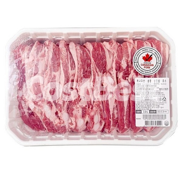캐나다산돈육통삼겹살KG당단가