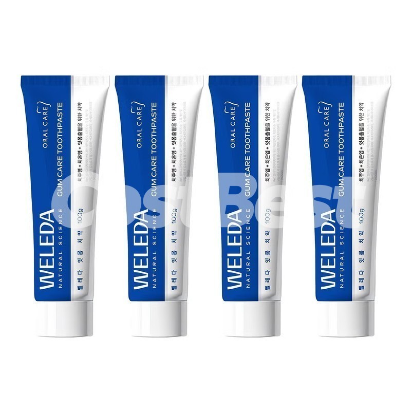 WELEDA 벨레다 검케어 치약 100G X.4