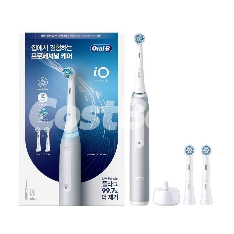 ORAL-B 오랄비 전동 칫솔 IO 센서티브 브러쉬