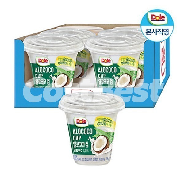 DOLE 알로코코컵 198G X 6