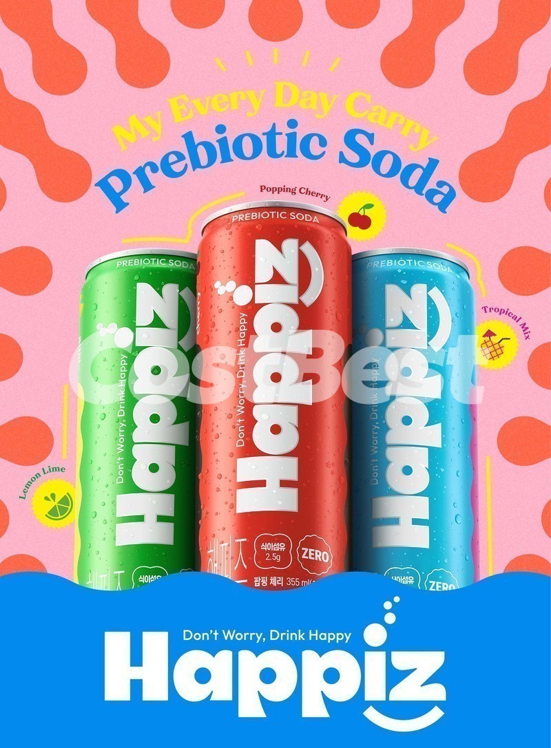 해피즈 프리바이오틱 소다 355ML X 12CAN