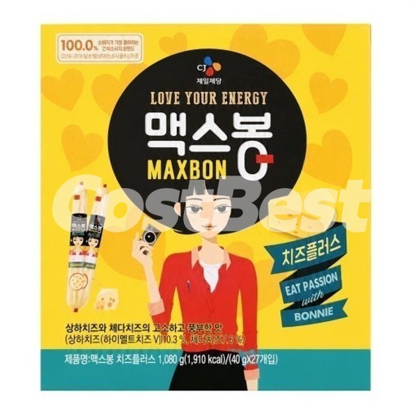 맥스봉 치즈플러스 40G X 33