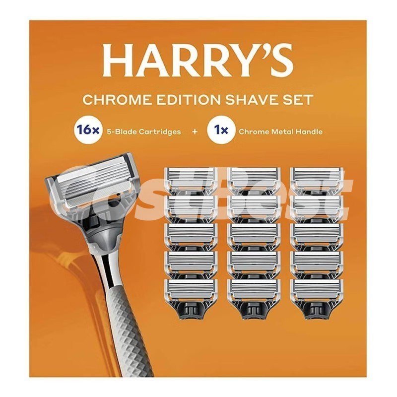HARRY'S 해리스 크롬면도기세트 기1 + 날16