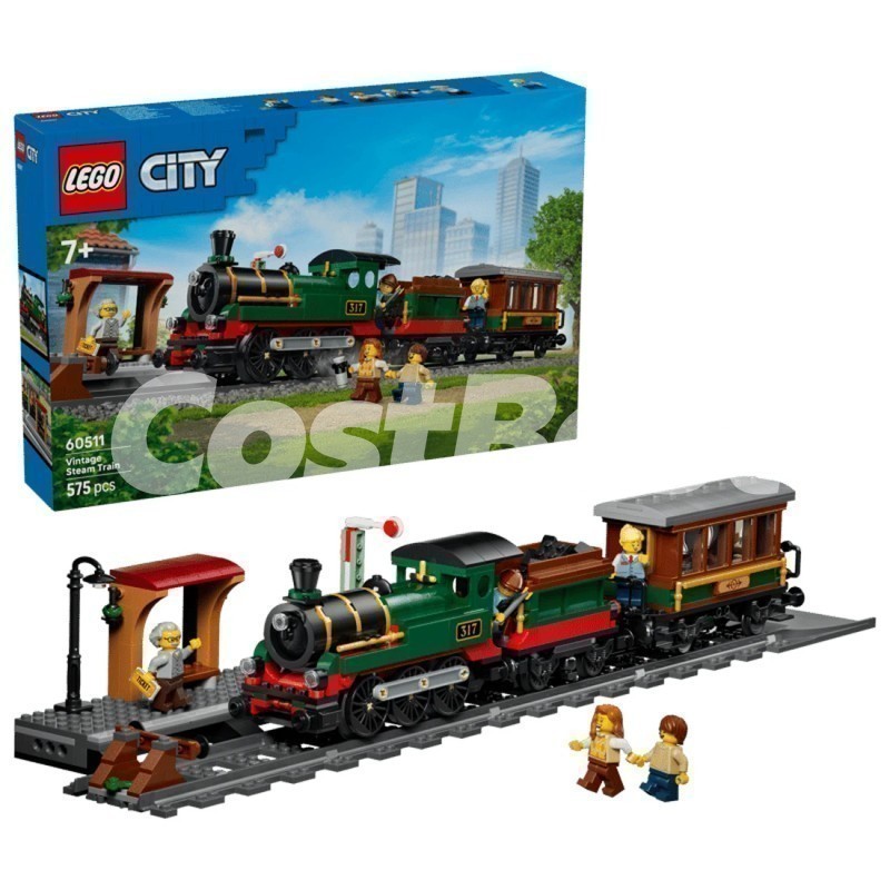 LEGO CITY 빈티지 증기기관차 #60511