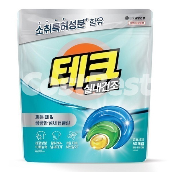 테크 울드라이 캡슐세제 50입