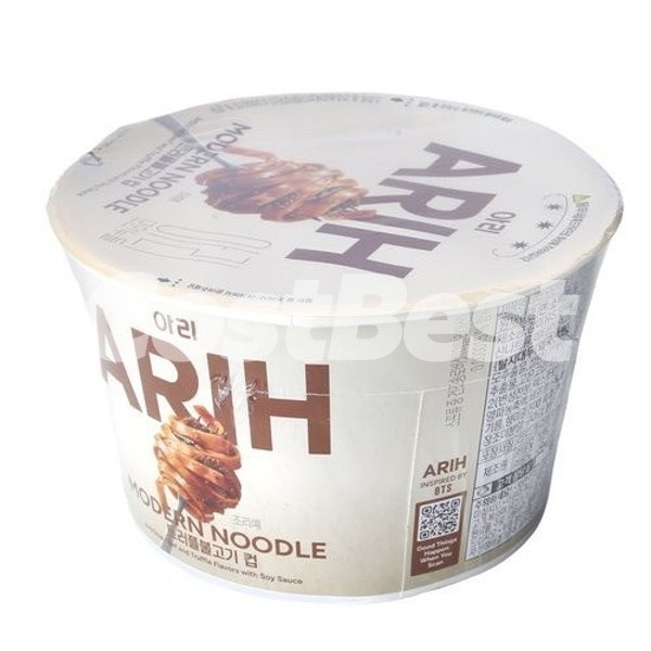 아리 트러플 불고기컵라면 125G X 16