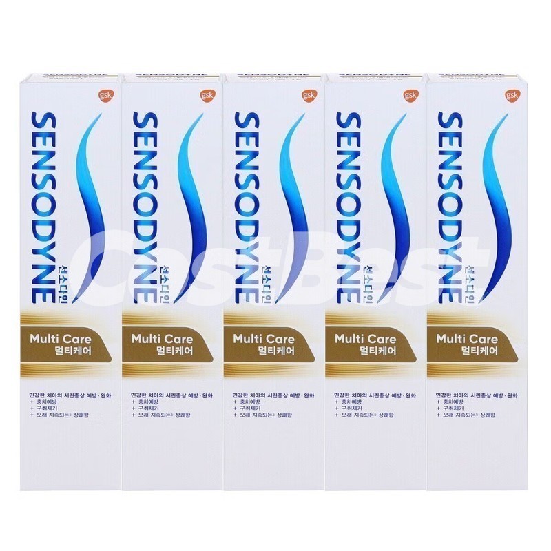 SENSODYNE 센소다인 멀티케어 EX 치약 100G X 5개