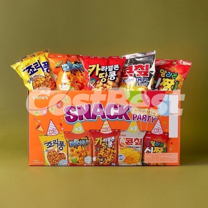 크라운 스낵 파티 1246G / 24개입