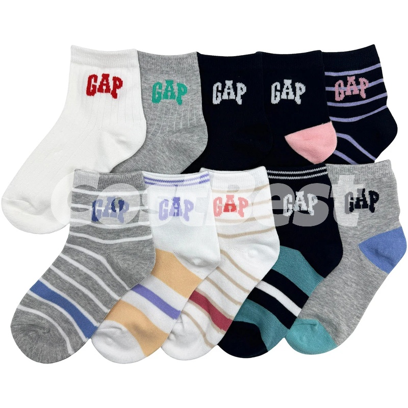 GAP 아동 양말10족 S,M,L ASIAN SIZE