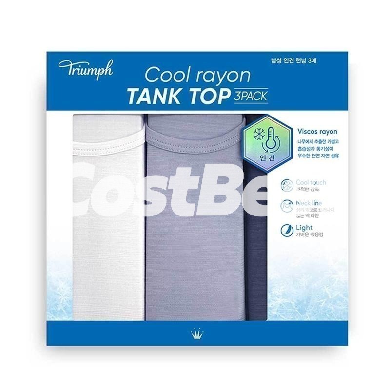 TRIUMPH 인견메쉬브리프3매 M - XXL ASIAN SIZE