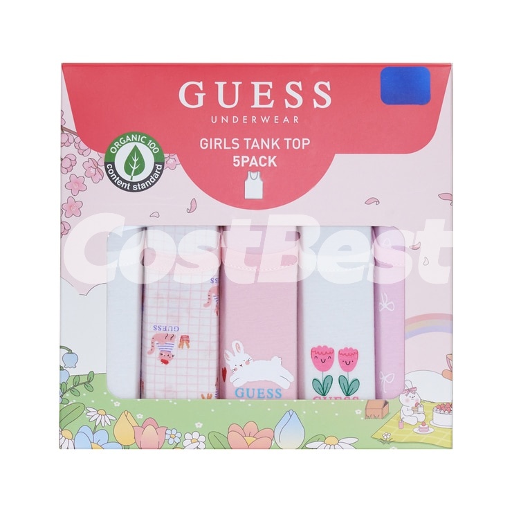 게스 여아 런닝 5매