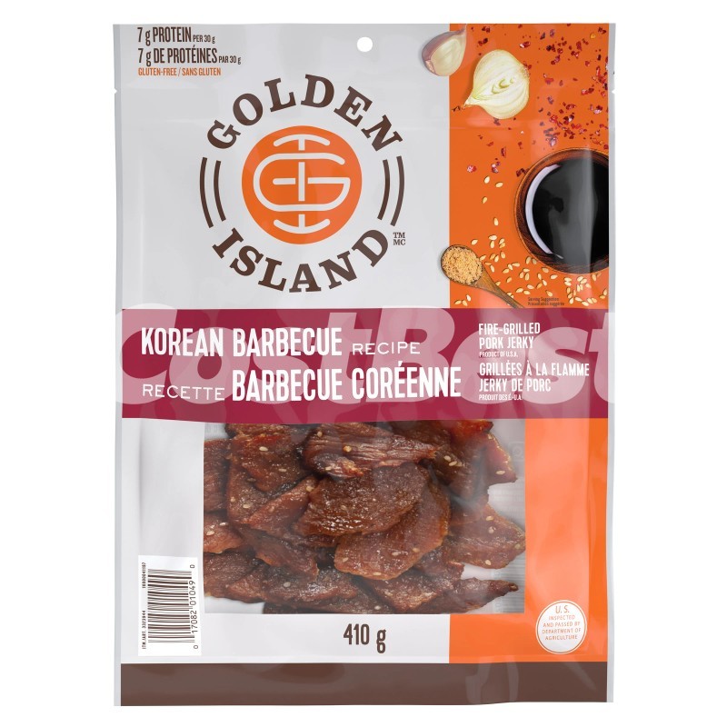 GOLDEN ISLAND 바베큐 돼지 육포 410G