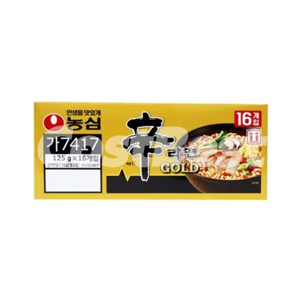 농심 신라면골드 125g*16입