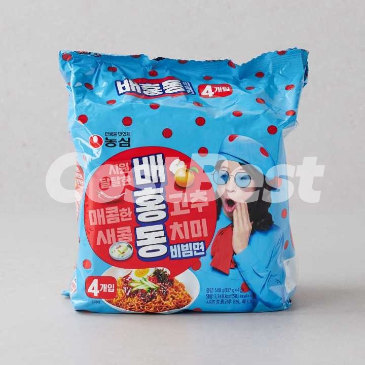 농심 배홍동 비빔면 137g*20개