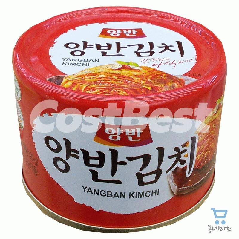 동원 양반 캔뉴음김치 160g*6입