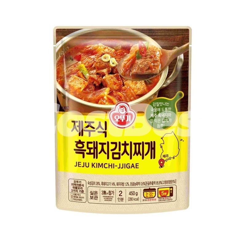 오뚜기 제주식 육돼지 김치찌개울 450g*3개